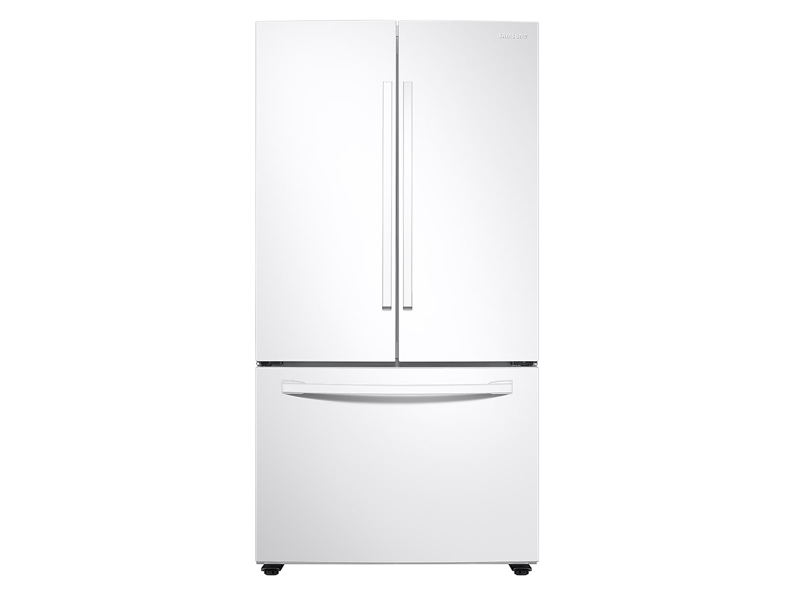 Samsung 28 cu. ft. Large Capacity 3-Door French Door Refrigerator in White(RF28T5001WW/AA)