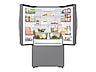 Thumbnail image of 27 cu. ft. Mega Capacity Counter Depth 3-Door French Door Refrigerator with Dual Auto Ice Maker in Stainless Steel