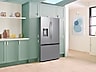 Thumbnail image of 26 cu. ft. Mega Capacity Counter Depth 3-Door French Door Refrigerator with Four Types of Ice in Stainless Steel