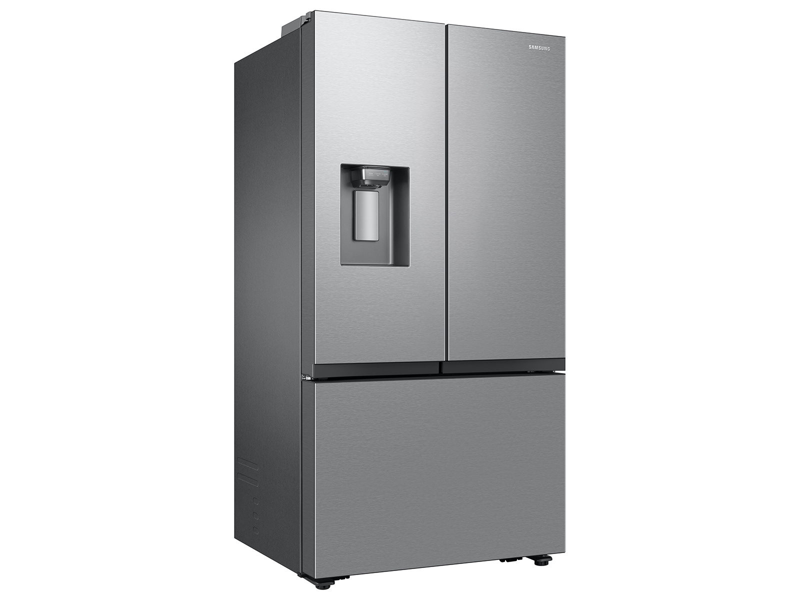 Thumbnail image of 26 cu. ft. Mega Capacity Counter Depth 3-Door French Door Refrigerator with External Water and Ice Dispenser in Stainless Steel