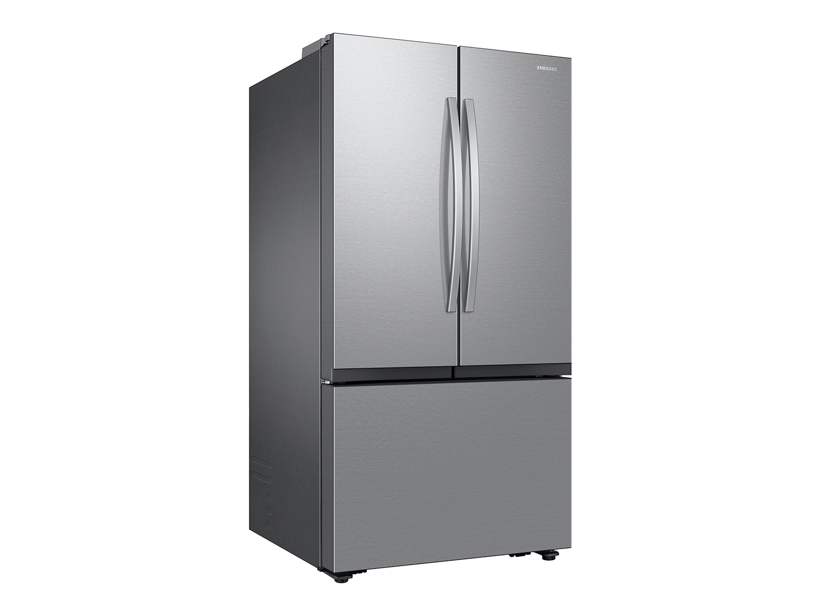 LG 2-Piece Kitchen Package with 22.3 Cu. Ft 4-Door French Door Refrigerator  and Single Door Freezer in Black Stainless Steel