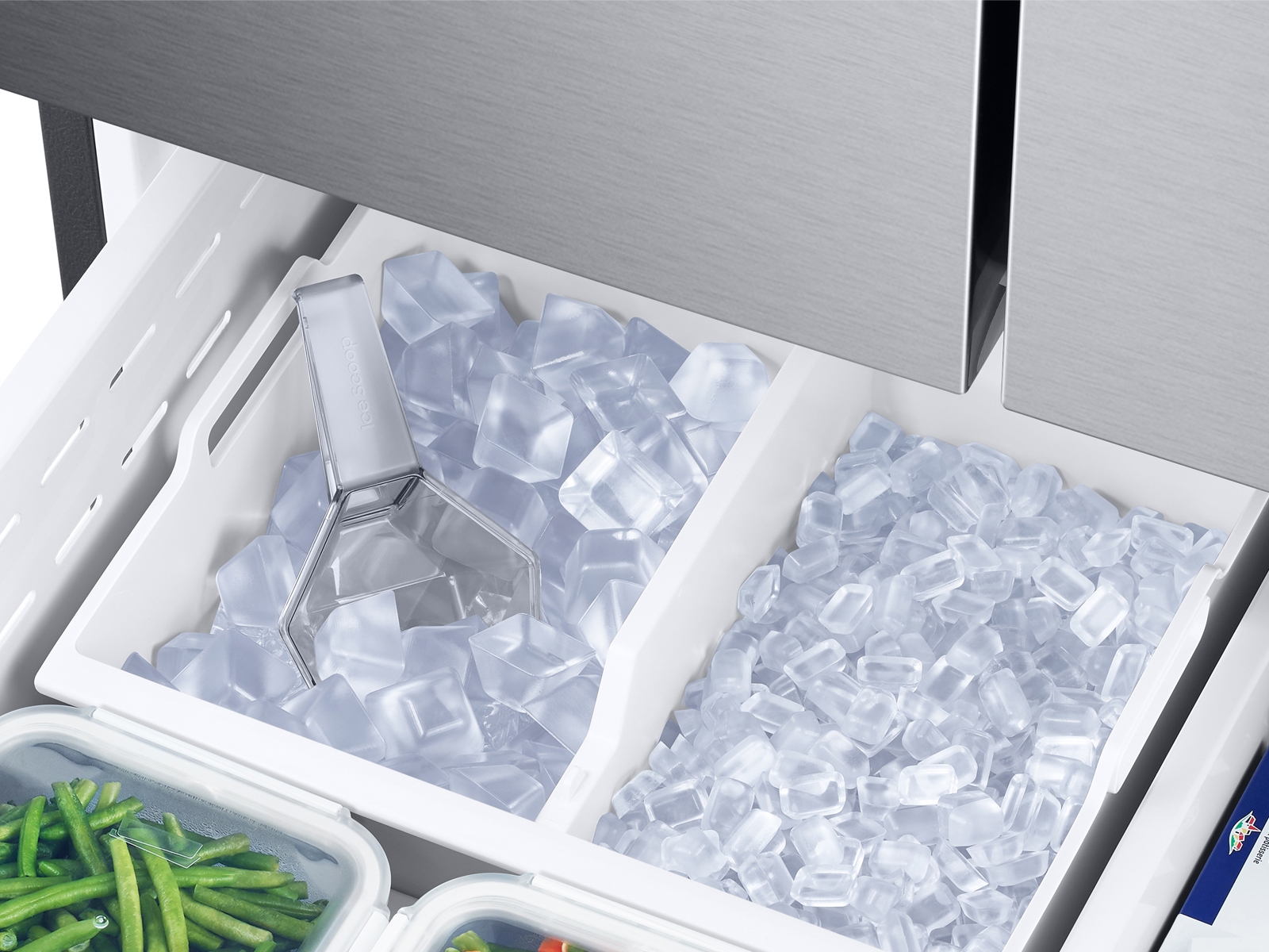Thumbnail image of 32 cu. ft. Mega Capacity 3-Door French Door Refrigerator with In-door Beverage Center in Stainless Steel