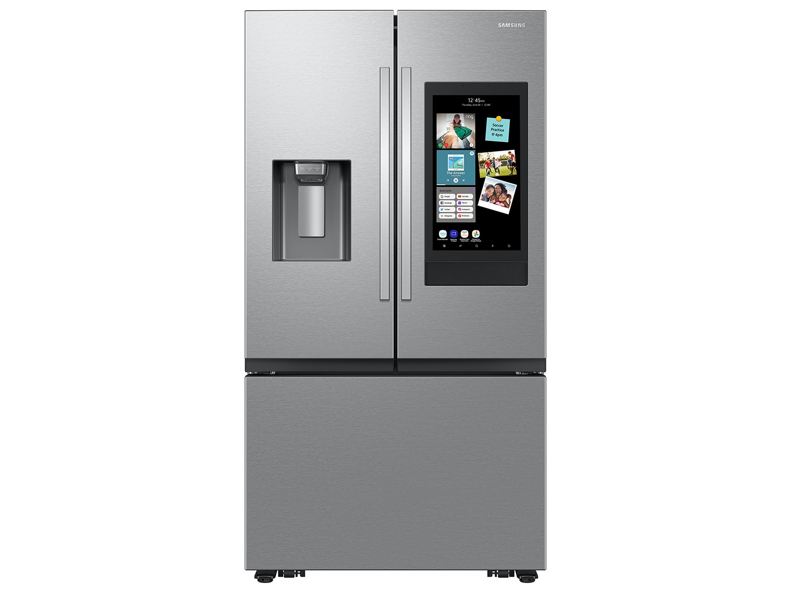 MasterCard lets you order groceries from this Samsung fridge