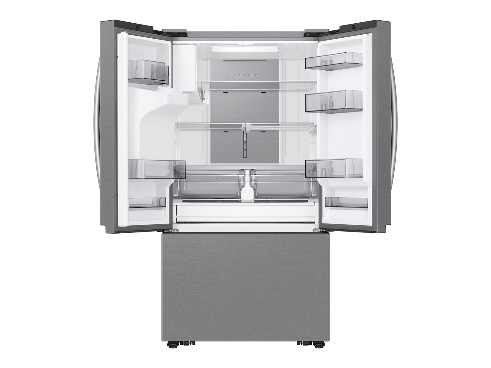 Thumbnail image of 30 cu. ft. Mega Capacity 3-Door French Door Refrigerator with Family Hub™ in Stainless Steel
