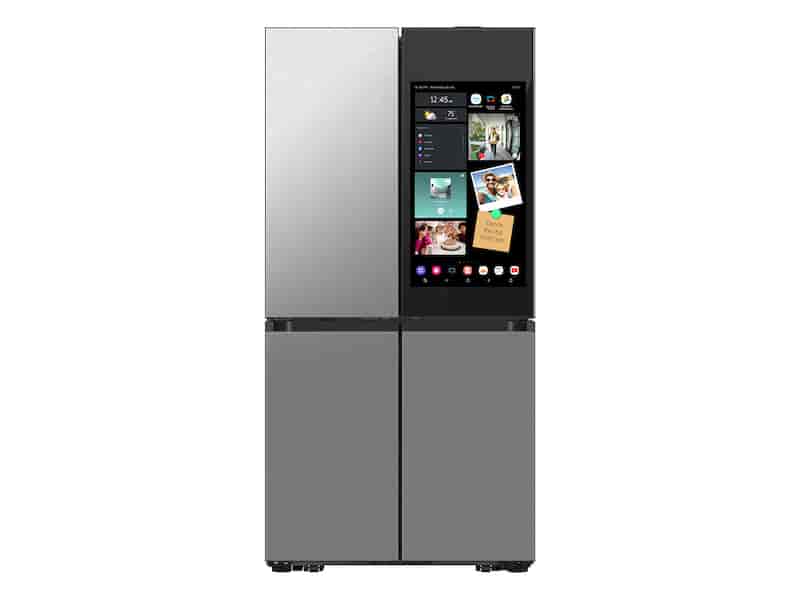 Bespoke 4-Door Flex™ Refrigerator (29 cu. ft.) with AI Family Hub+™ and AI Vision Inside™ in Stainless Steel