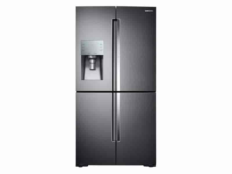 28 cu. ft. Food Showcase 4-Door Flex™ Refrigerator with FlexZone™ in Black Stainless Steel