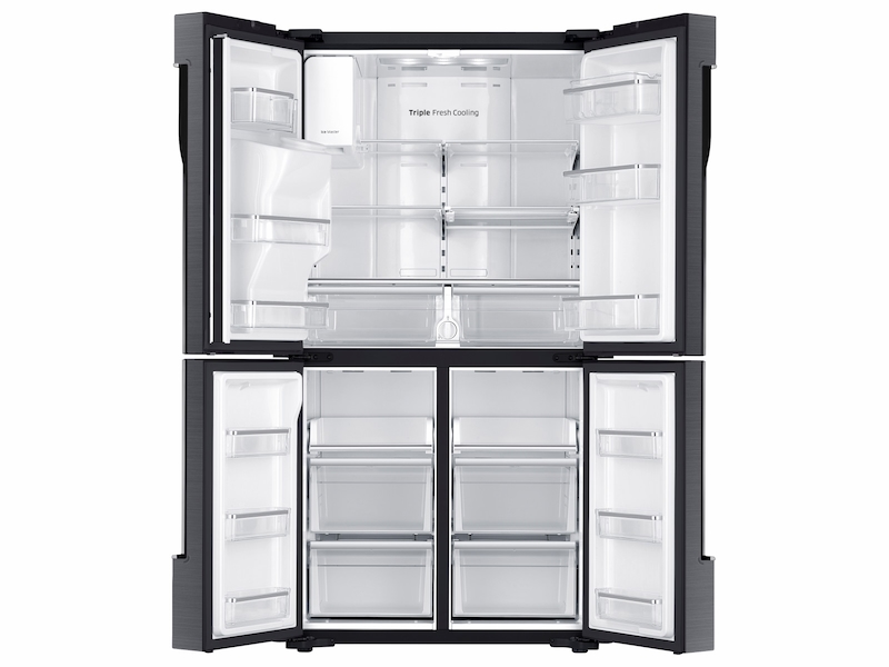 23 cu. ft. Counter Depth 4-Door Flex&trade; Refrigerator with FlexZone&trade; in Black Stainless Steel