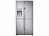 Thumbnail image of 23 cu. ft. Counter Depth 4-Door Flex™ Refrigerator with FlexZone™ in Stainless Steel