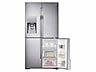 Thumbnail image of 23 cu. ft. Counter Depth 4-Door Flex&trade; Refrigerator with FlexZone&trade; in Stainless Steel