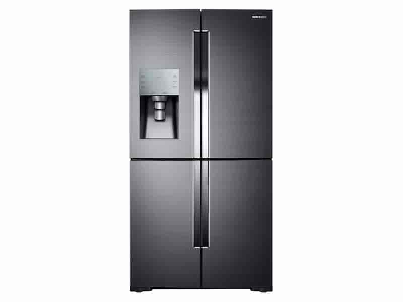 28 cu. ft. 4-Door Flex™ Refrigerator with FlexZone™ in Black Stainless Steel