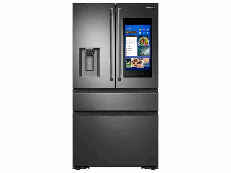 22 Cu Ft Capacity Counter Depth 4 Door French Refrigerator 22 Cu Ft Capacity Counter Depth 4 Door French Refrigerator With Family