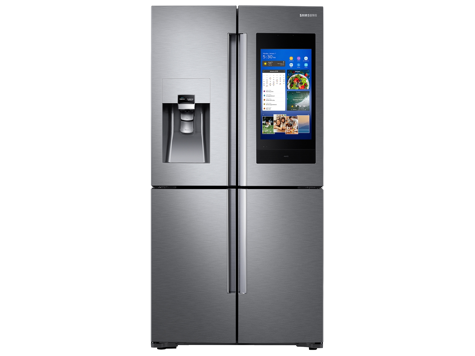 Samsung RF28K9380SG 4-Door Flex Food Showcase Refrigerator review: High-end  looks and powerful performance from this four-door fridge - CNET