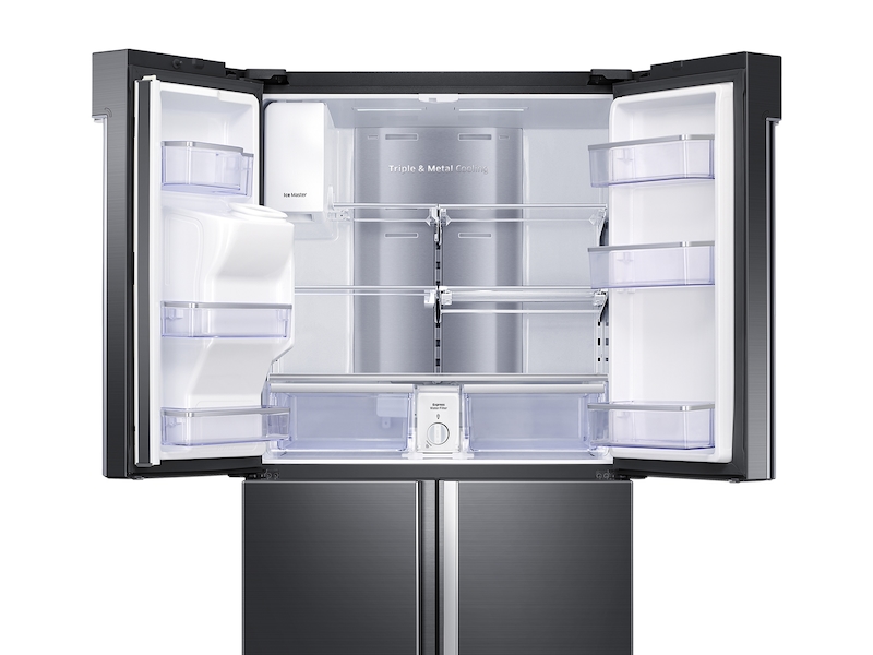 28 cu. ft. Family Hub&trade; 4-Door Flex&trade; Refrigerator in Black Stainless Steel