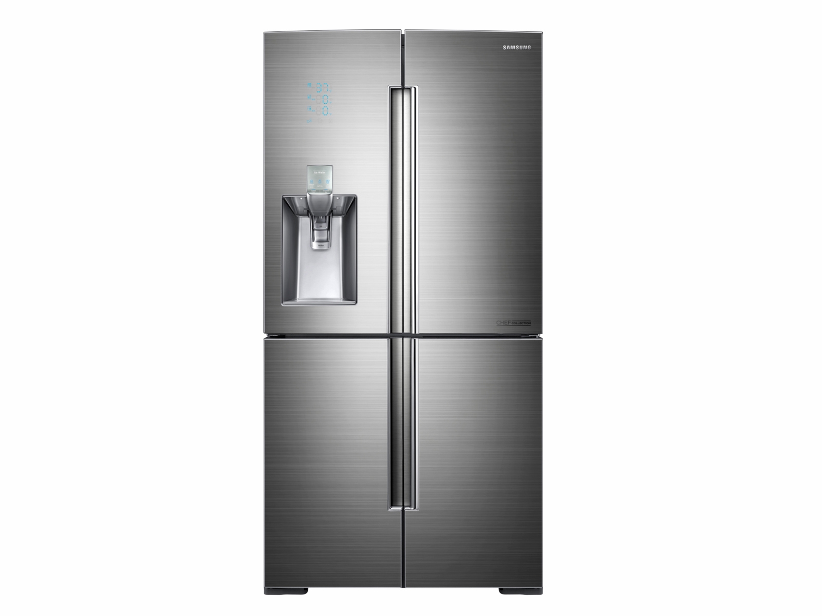 34 Cu Ft 4 Door Flex Chef Collection Refrigerator Refrigerators Rf34h9950s4 Samsung Us