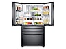 Thumbnail image of 28 cu. ft. Family Hub&trade; 4-Door French Door Refrigerator in Black Stainless Steel