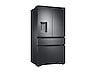 Thumbnail image of 23 cu. ft. Counter Depth 4-Door French Door Refrigerator in Black Stainless Steel