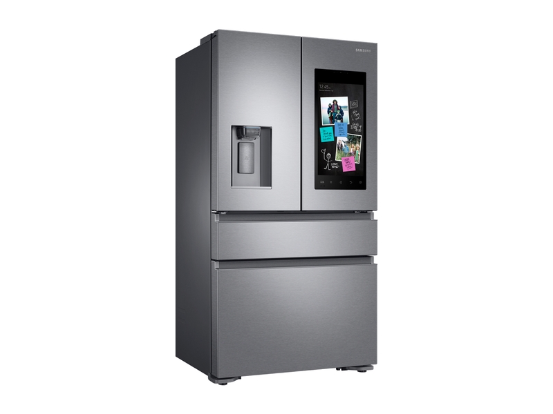 22 cu. ft. Capacity Counter Depth 4-Door French Door Refrigerator with Family Hub™ Recessed Handles