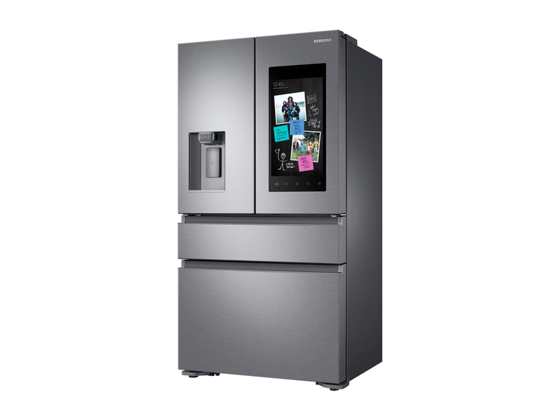 22 cu. ft. Capacity Counter Depth 4-Door French Door Refrigerator with Family Hub™ Recessed Handles