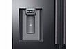 Thumbnail image of 23 cu. ft. Counter Depth 4-Door French Door Freestanding Chef Collection Refrigerator in Matte Black Stainless Steel