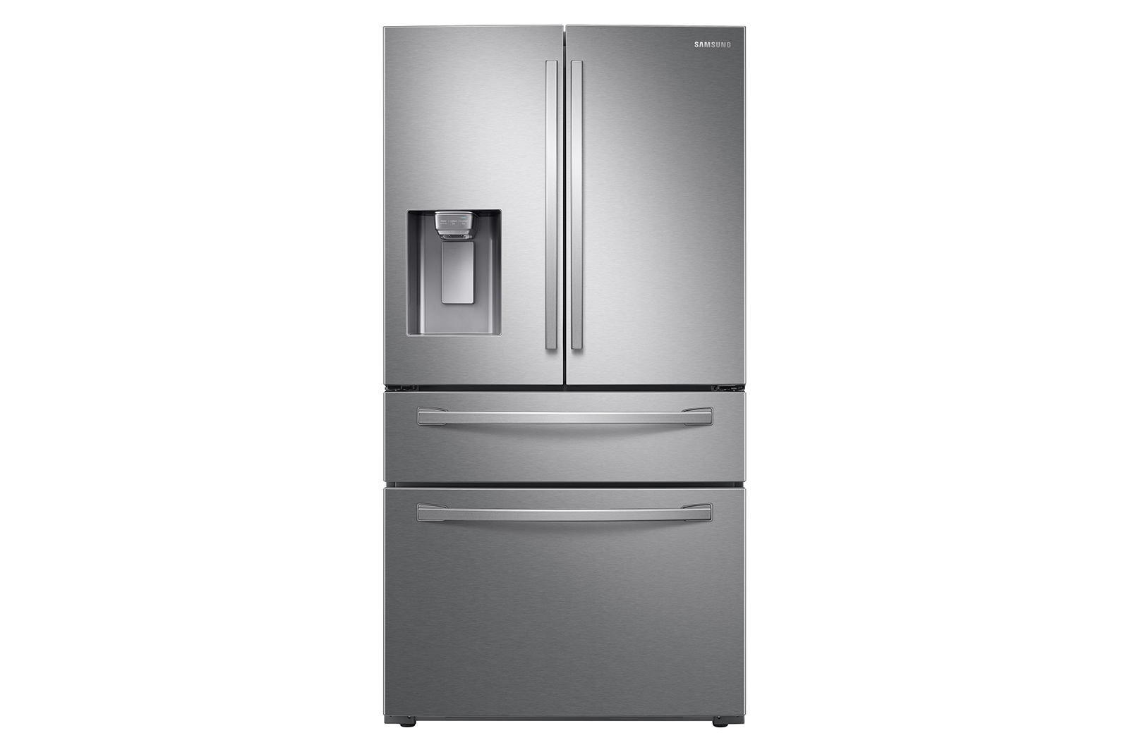 Samsung 28 cu. ft. 4-Door French Door Refrigerator with FlexZone™ Drawer in Silver(RF28R7201SR/AA)