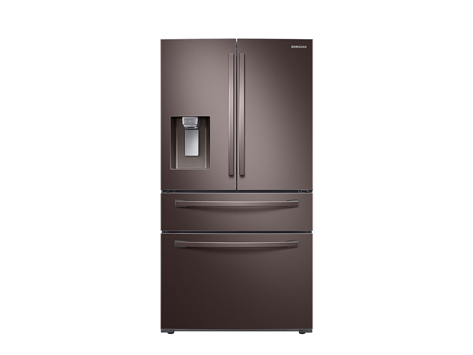 Samsung 28 cu. ft. 4-Door French Door Refrigerator with FlexZone™ Drawer in Tuscan Stainless Steel(RF28R7201DT/AA)