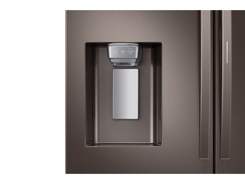 28 cu. ft. 4-Door French Door Refrigerator with Food Showcase in Tuscan Stainless Steel