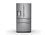 Thumbnail image of 28 cu. ft. Food Showcase 4-Door French Door Refrigerator in Stainless Steel