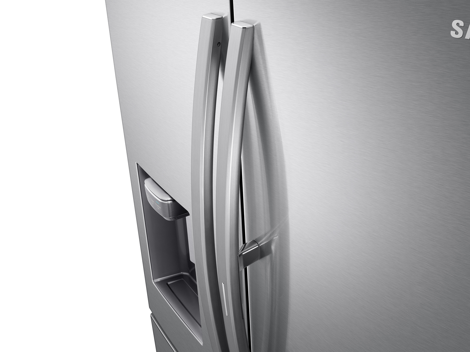Thumbnail image of 22 cu. ft. Food Showcase Counter Depth 4-Door French Door Refrigerator in Stainless Steel