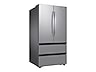 Thumbnail image of 31 cu. ft. Mega Capacity 4-Door French Door Refrigerator with Dual Auto Ice Maker in Stainless Steel