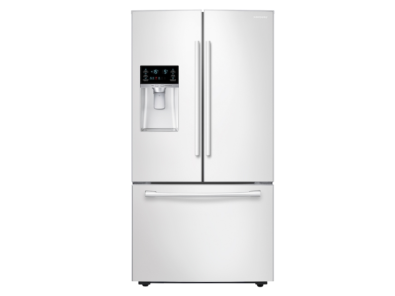 23 cu. ft. French Door Refrigerator in White