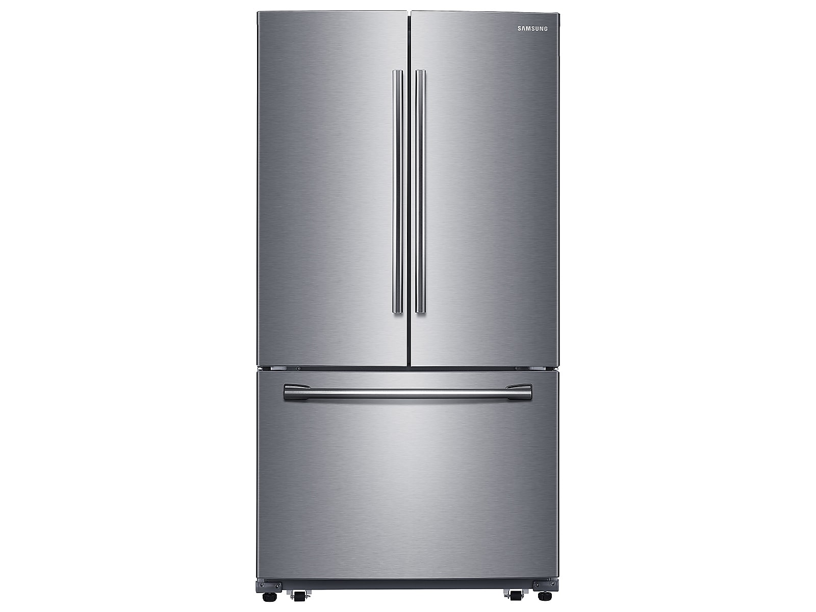 Samsung 26 cu. ft. French Door Refrigerator with Filtered Ice Maker in Stainless Steel(RF260BEAESR/AA) photo