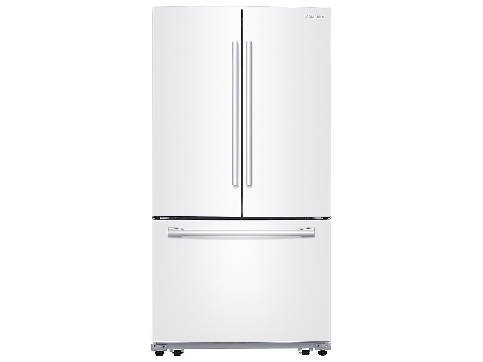 Samsung 26 cu. ft. French Door Refrigerator with Filtered Ice Maker in White(RF260BEAEWW/AA) photo
