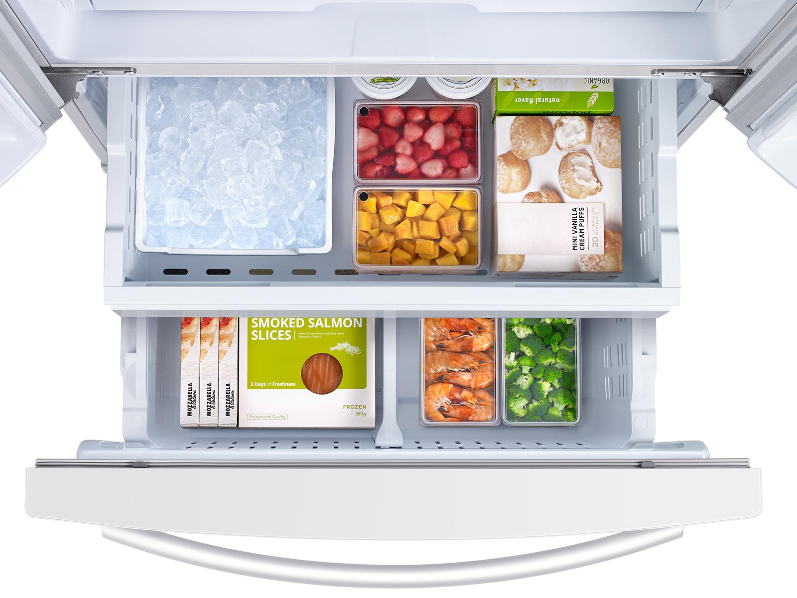 26 cu. ft. French Door Refrigerator with Filtered Ice Maker in White ...