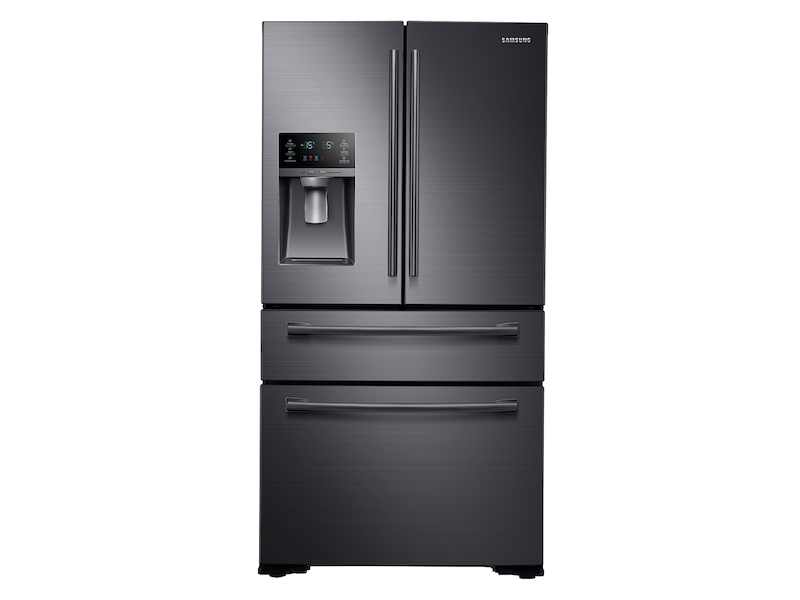 30 cu. ft. 4-Door French Door Refrigerator in Black Stainless Steel