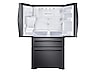 Thumbnail image of 30 cu. ft. 4-Door French Door Refrigerator in Black Stainless Steel