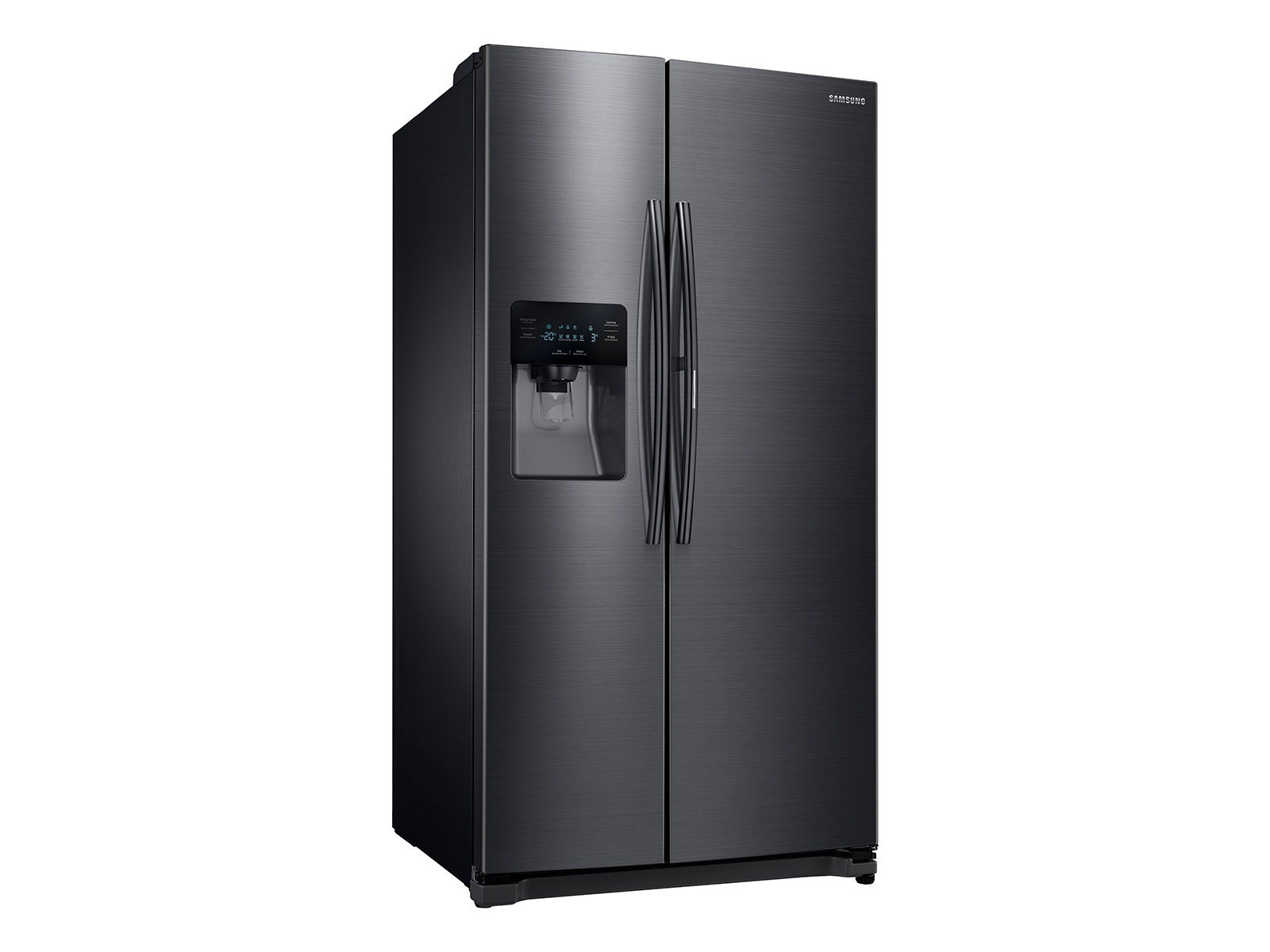 Model: RH25H5611SG | Samsung 24.7 cu. ft. Side-by-Side Food ShowCase Refrigerator with Metal Cooling 