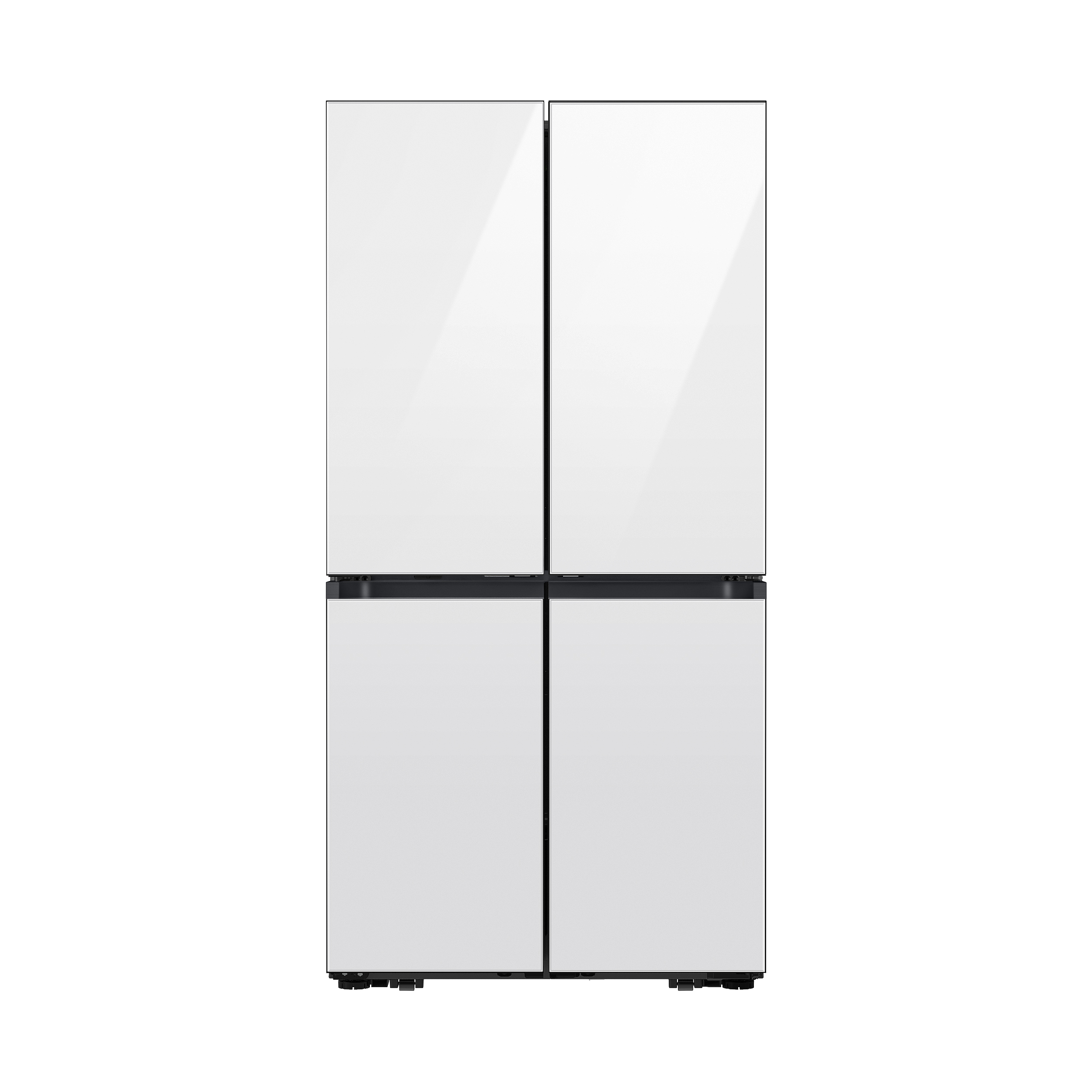 Thumbnail image of Bespoke Counter Depth 4-Door Flex&trade; Refrigerator (23 cu. ft.) with Beverage Center &trade; with Customizable Door Panel Colors