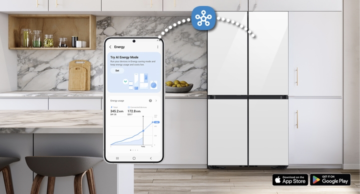 [Smár~t réf~rígé~rátó~r cóñ~ñéct~éd tó~ Smár~tThí~ñgs á~pp óñ~ phóñ~é]