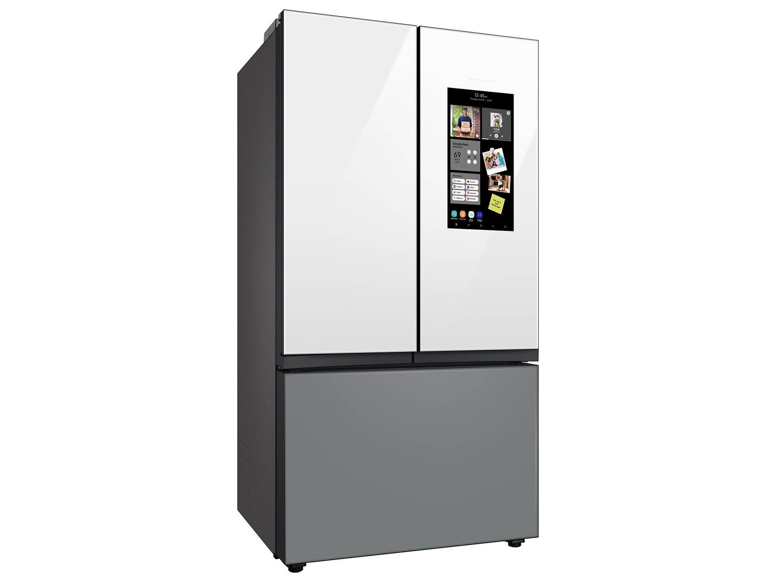 RF24BB69006MAA Bespoke 3Door French Door Refrigerator (24 cu. ft