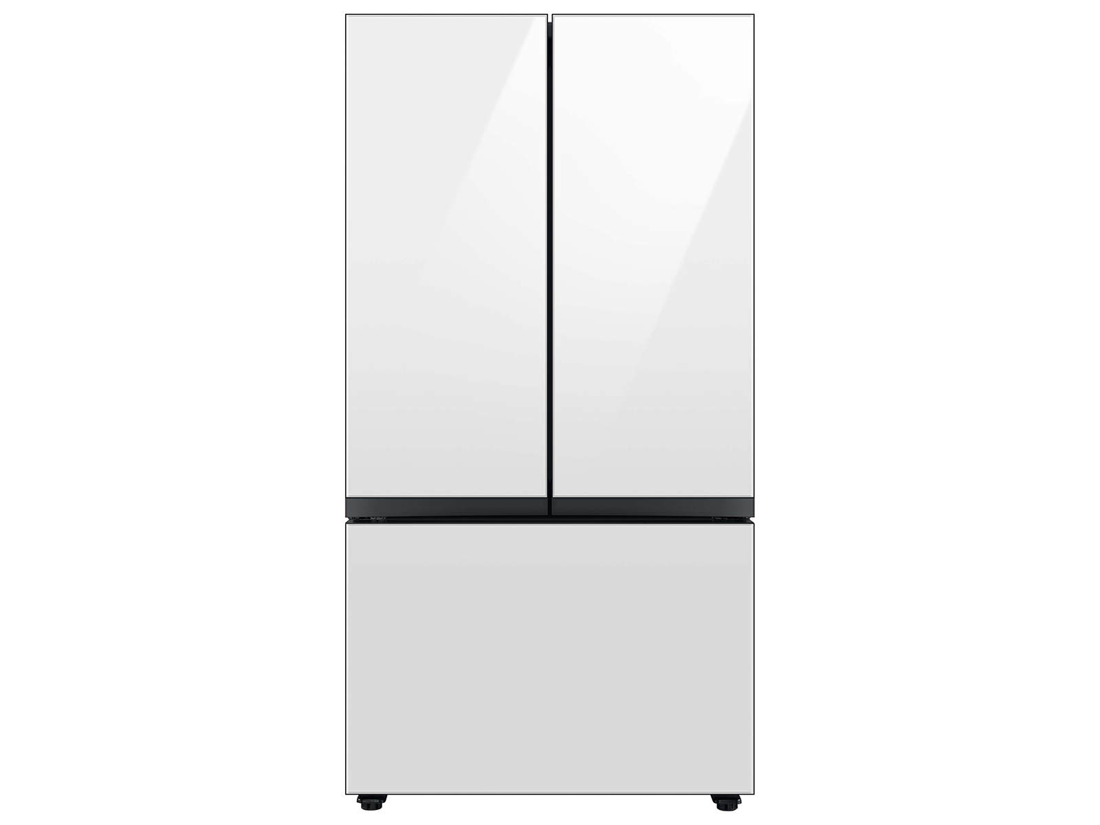 Samsung Bespoke 36 in. 24.0 cu. ft. Smart Counter Depth French Door  Refrigerator with AutoFill Water Pitcher - White Glass