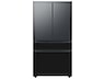 Thumbnail image of Bespoke 4-Door French Door Refrigerator Panel in Matte Black Steel - Top Panel