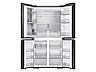 Thumbnail image of Bespoke 4-Door Flex™ Refrigerator (23 cu. ft.) in White Glass