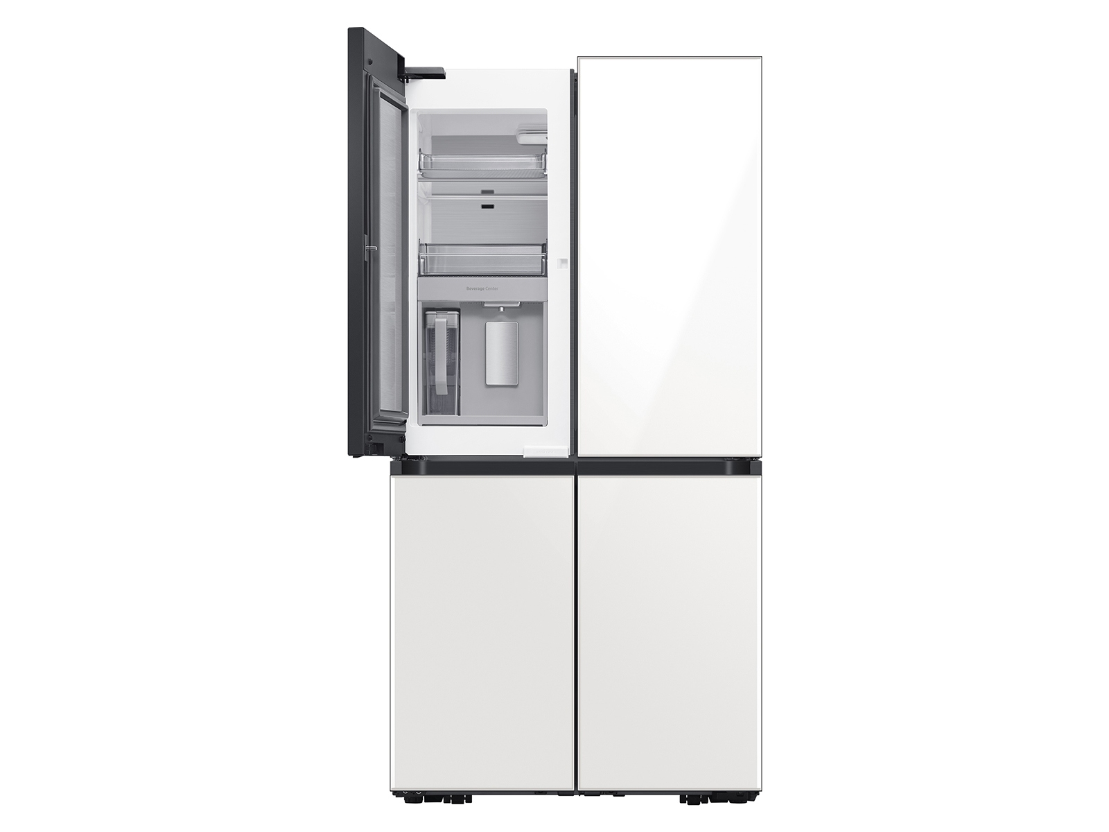 Thumbnail image of Bespoke 4-Door Flex™ Refrigerator (23 cu. ft.) in Emerald Green Steel