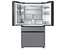 Thumbnail image of Bespoke 4-Door French Door Refrigerator (23 cu. ft.) with Beverage Center™ in Stainless Steel
