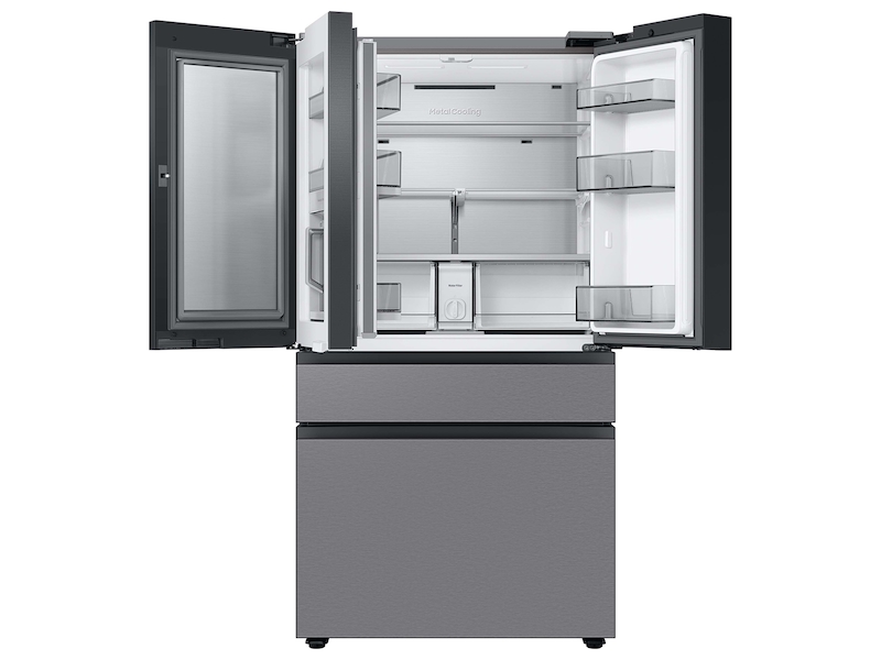 Bespoke 4-Door French Door Refrigerator (23 cu. ft.) with Beverage Center&trade; in Stainless Steel