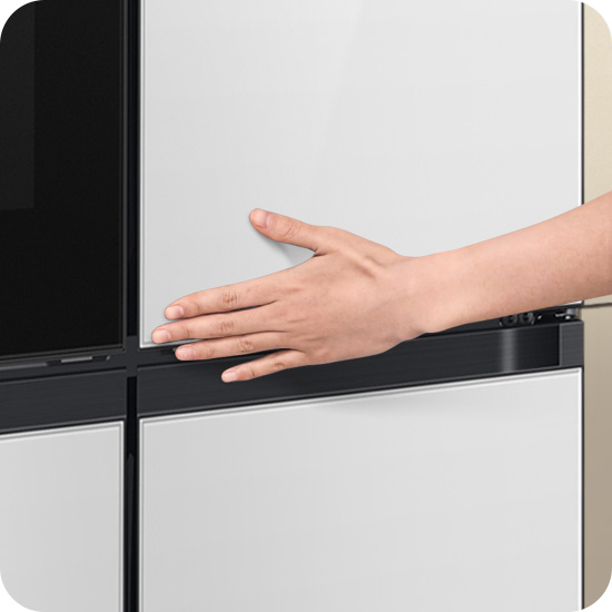 Bespoke Bespoke Counter Depth 4-Door Flex™ Refrigerator (23 cu. ft 
