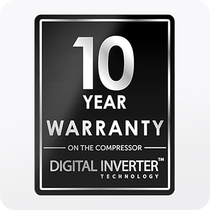 10 Year Refrigerator warranty logo