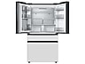 Thumbnail image of Bespoke 4-Door French Door Refrigerator (29 cu. ft.) with Beverage Center™ in White Glass