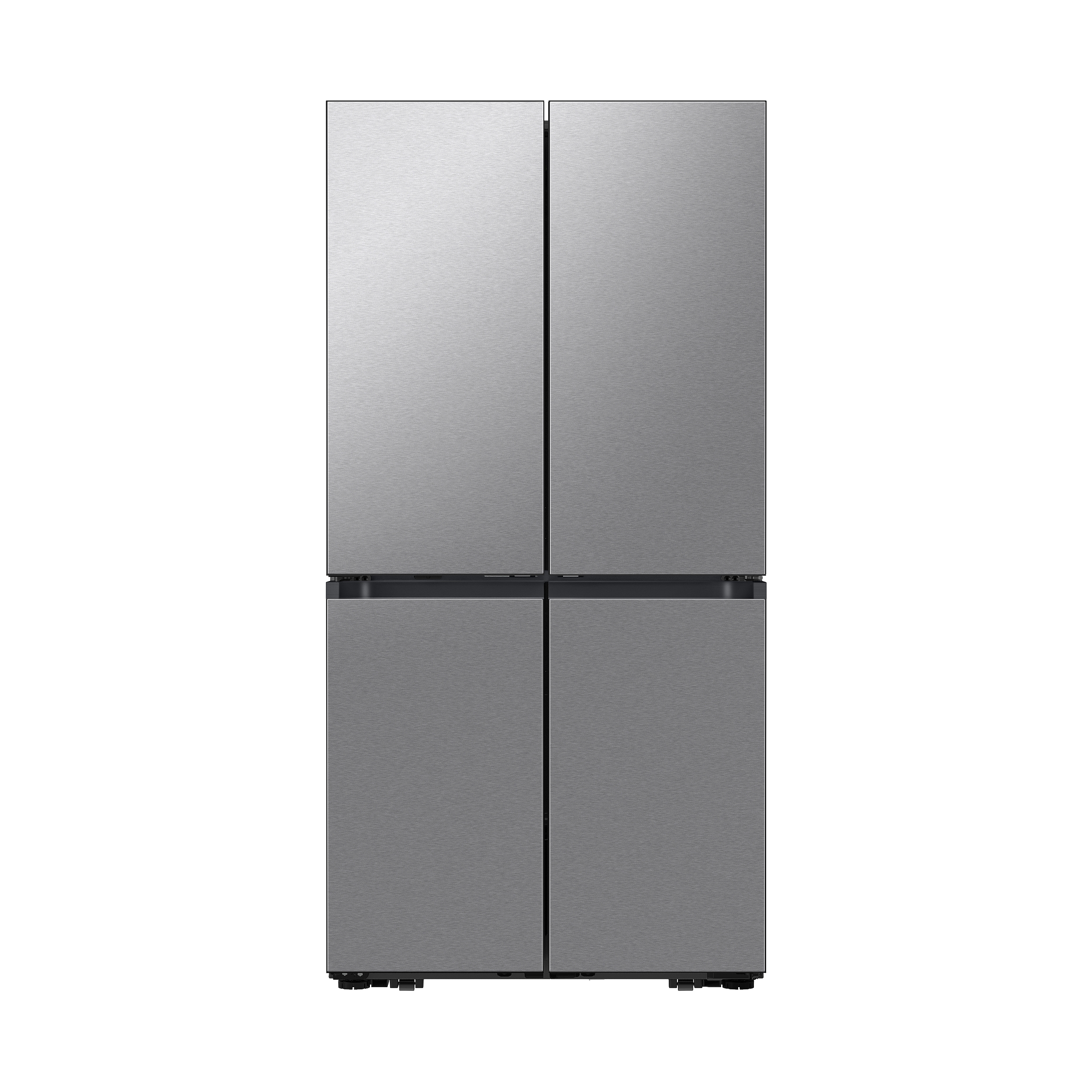 Thumbnail image of Bespoke Counter Depth 4-Door Flex&trade; Refrigerator (23 cu. ft.) with Beverage Center &trade; in Stainless Steel &ndash; (with Customizable Door Panel Colors)