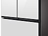Thumbnail image of Bespoke 3-Door French Door Refrigerator (30 cu. ft.) with AutoFill Water Pitcher in White Glass